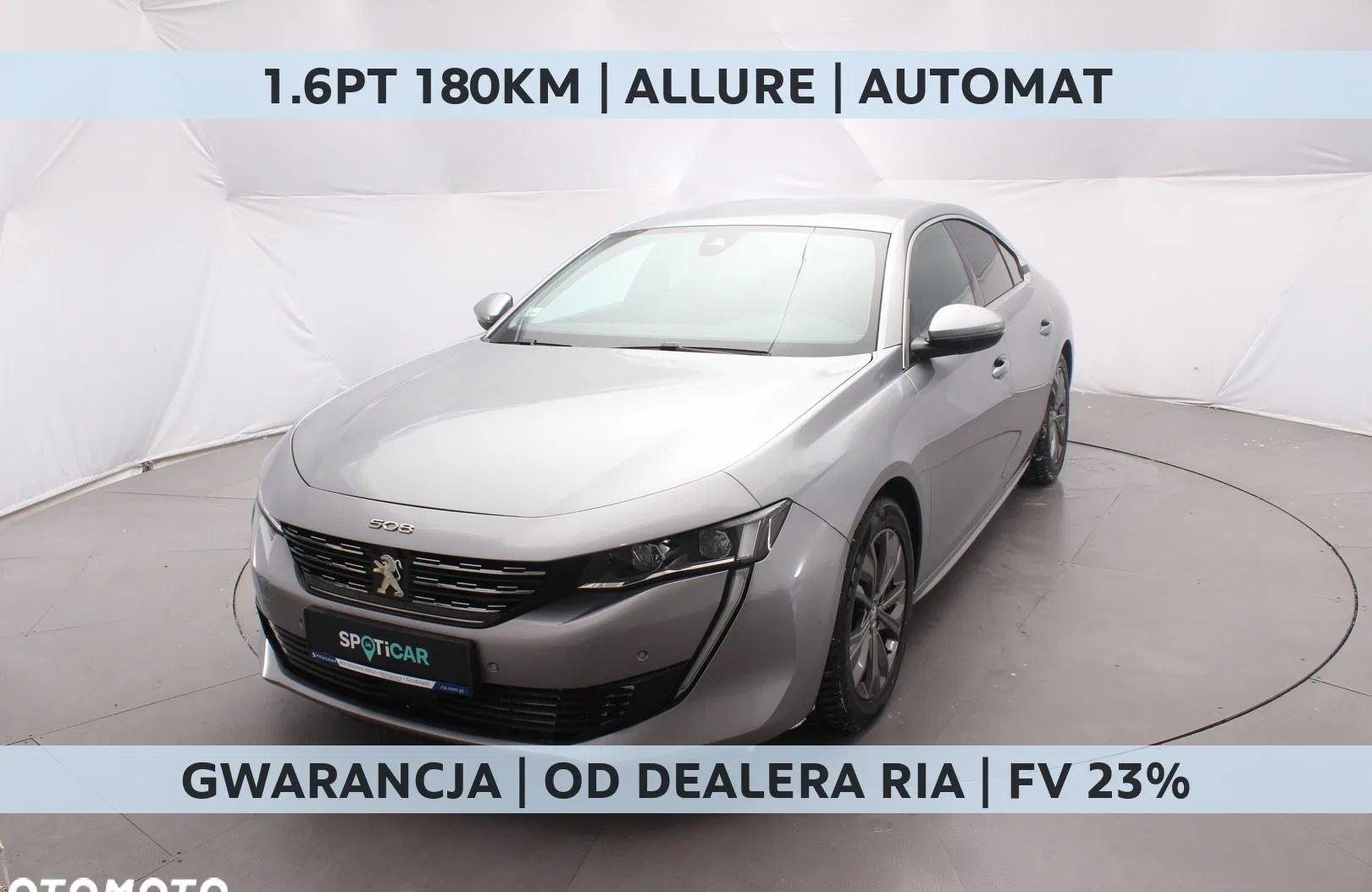 peugeot Peugeot 508 cena 99900 przebieg: 60000, rok produkcji 2019 z Kępno